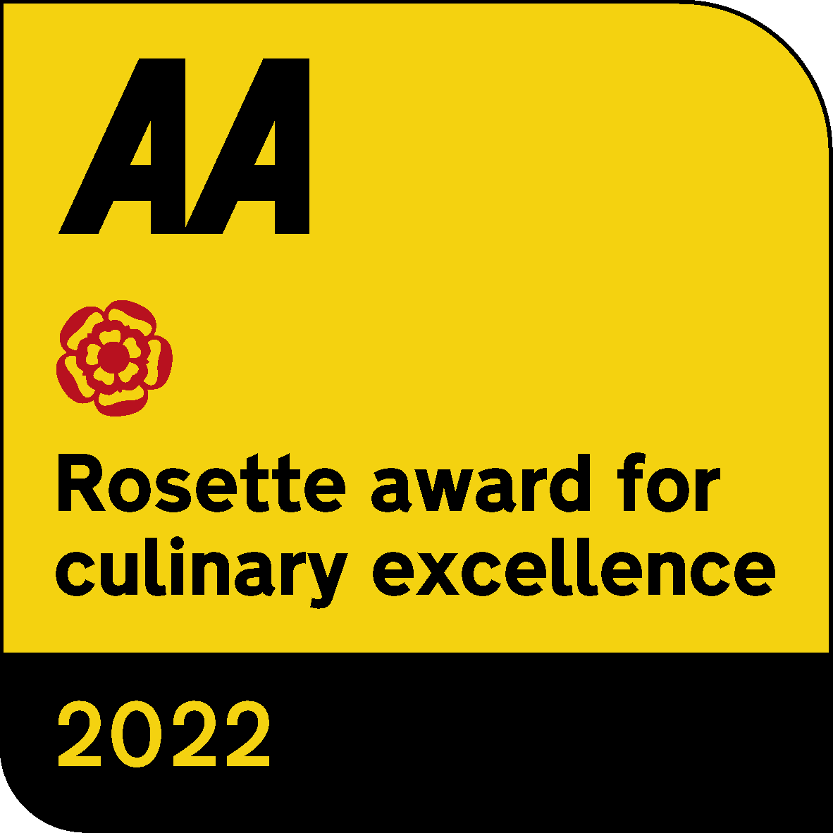 AA Culinary Rosette 2022 Logo
